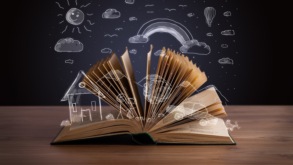 book with thought images 